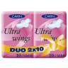 Carine Ultra Wigs Duo 2x10ks - Zdravotnické potřeby - Dámská intimní hygiena Zdravotnické potřeby - Dámská intimní hygiena